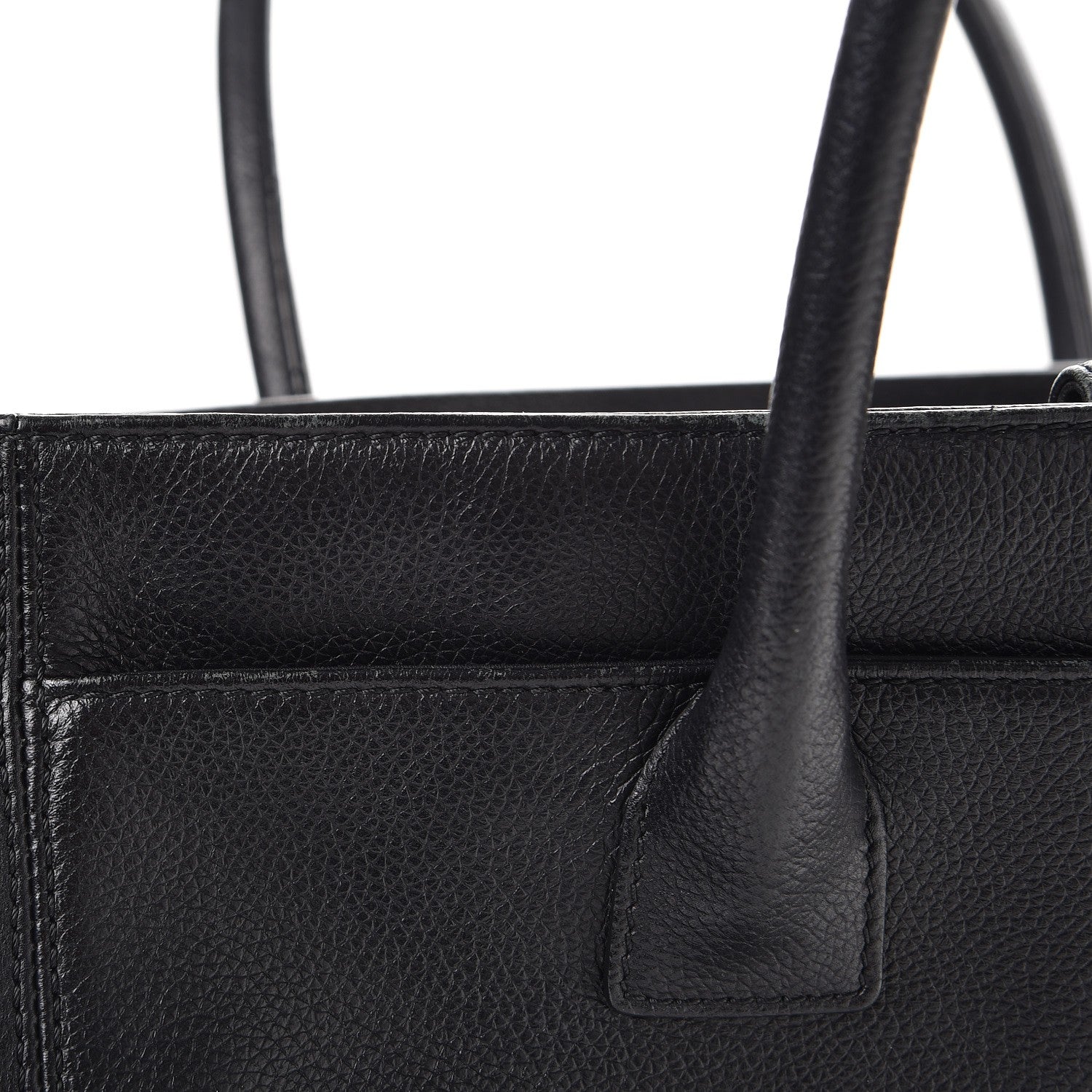 Chanel Calfskin Tall Cerf Tote Black 13 of 23