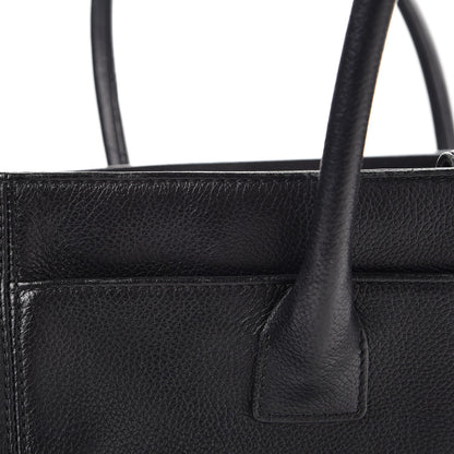 Chanel Calfskin Tall Cerf Tote Black 13 of 23