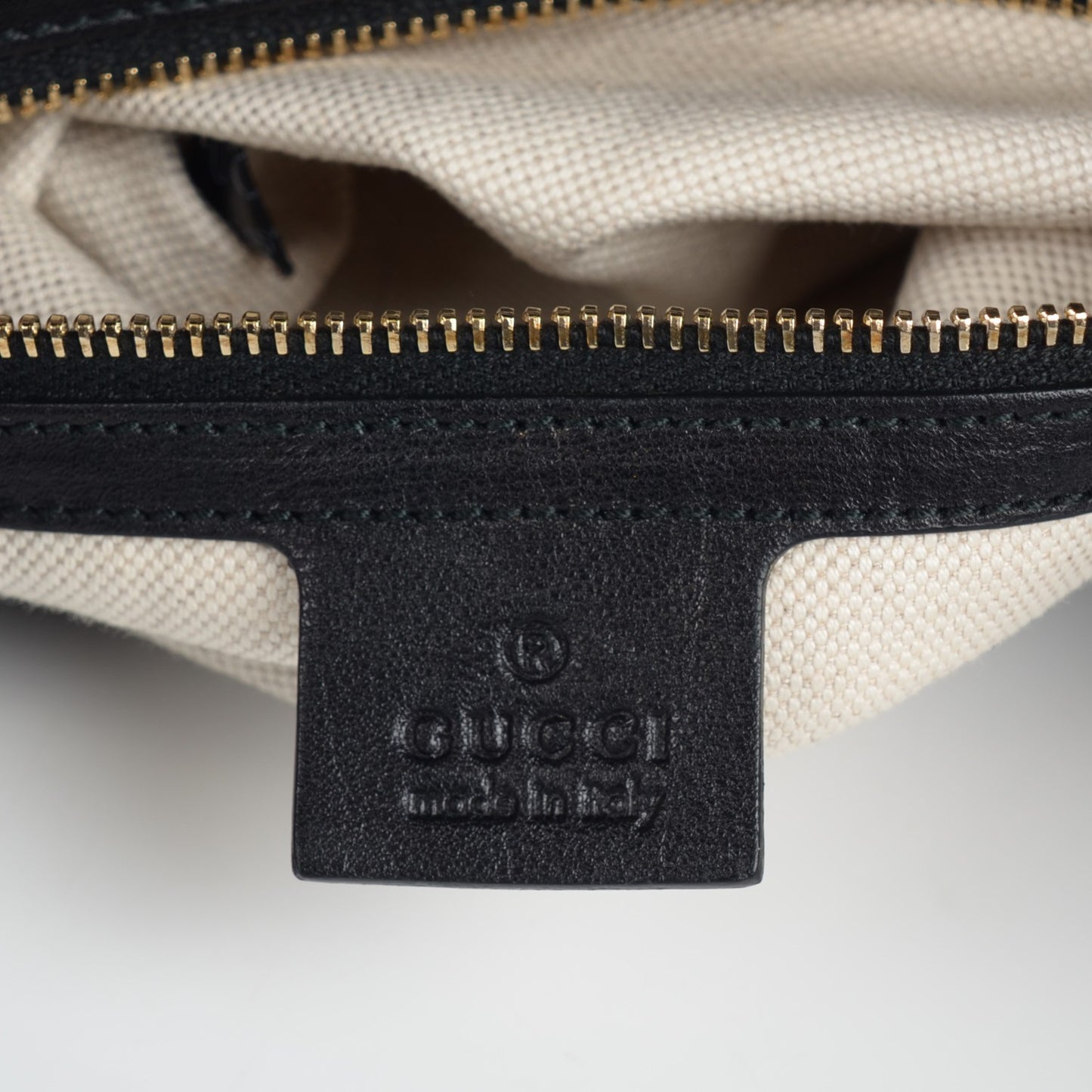 Guccissima Medium Emily Hobo Black