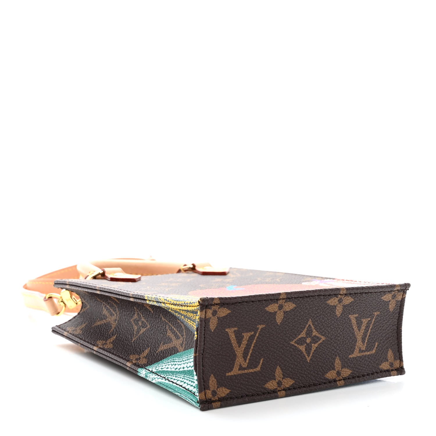 Louis Vuitton LV X YK Monogram Pumpkin Petit Sac Plat Multicolor 4 of 10