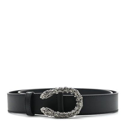 Gucci Moon Calfskin Crystal Dionysus 30mm Belt 80 32 Black Black Diamond 1 of 5