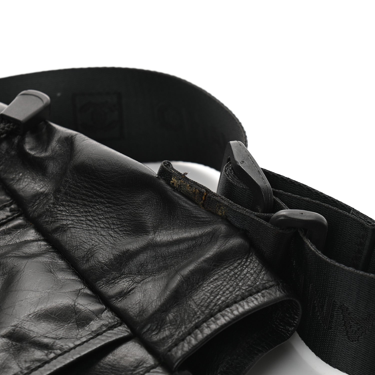 Chanel Coated Canvas Sport CC Messenger Black 8 of 10