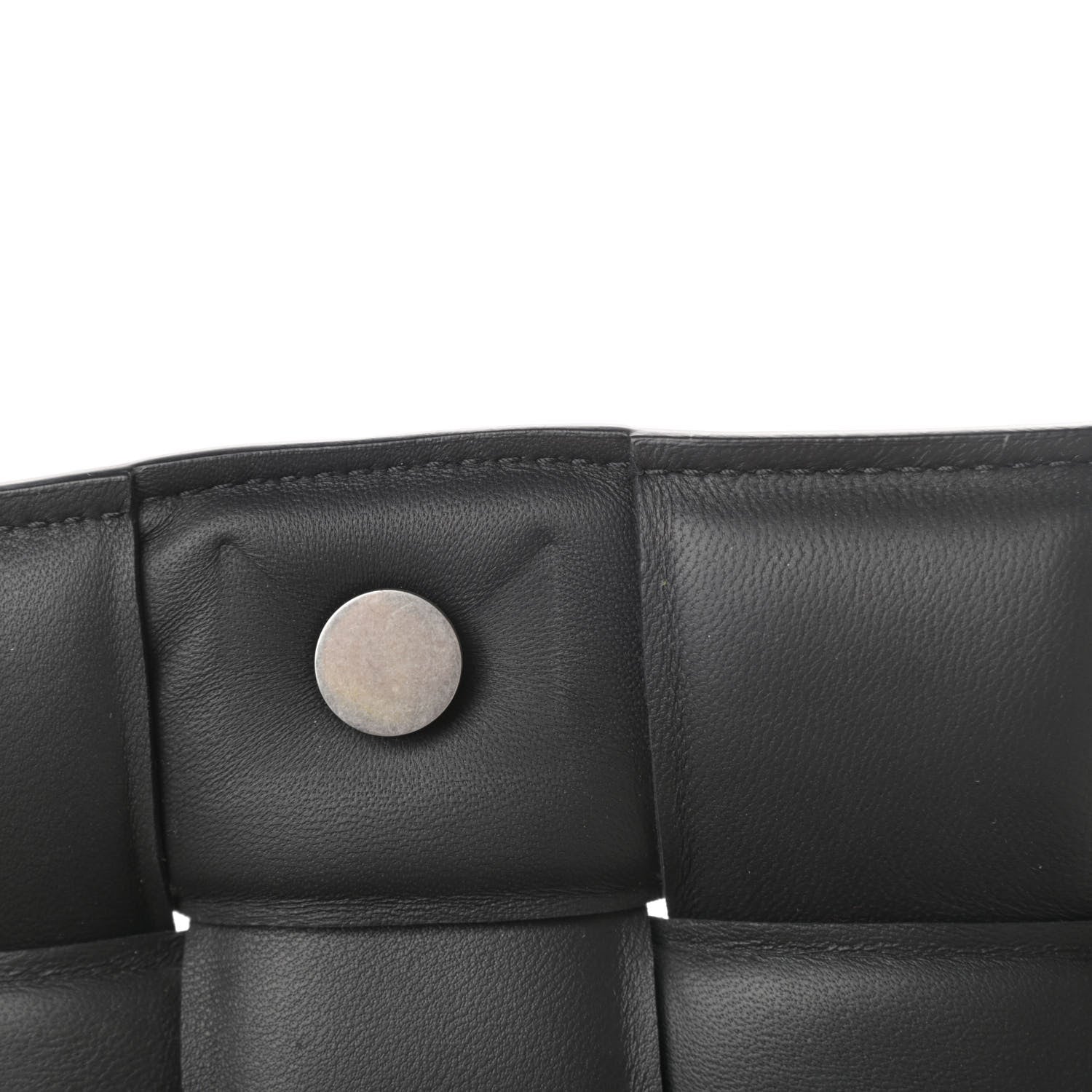 Bottega Veneta Nappa Maxi Intreccio Padded Cassette Crossbody Bag Black 11 of 11