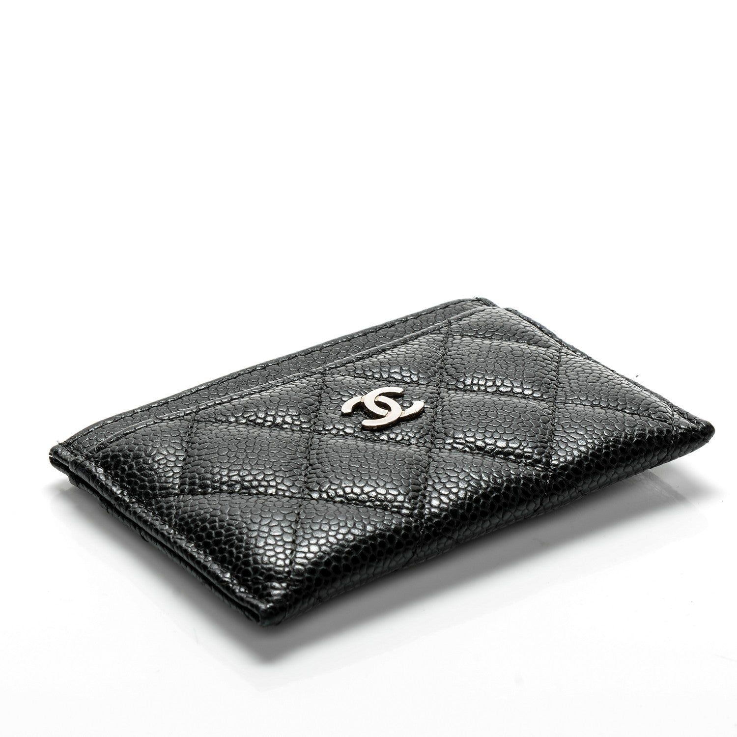 Chanel Caviar Quilted Card Holder Black 4 of 8