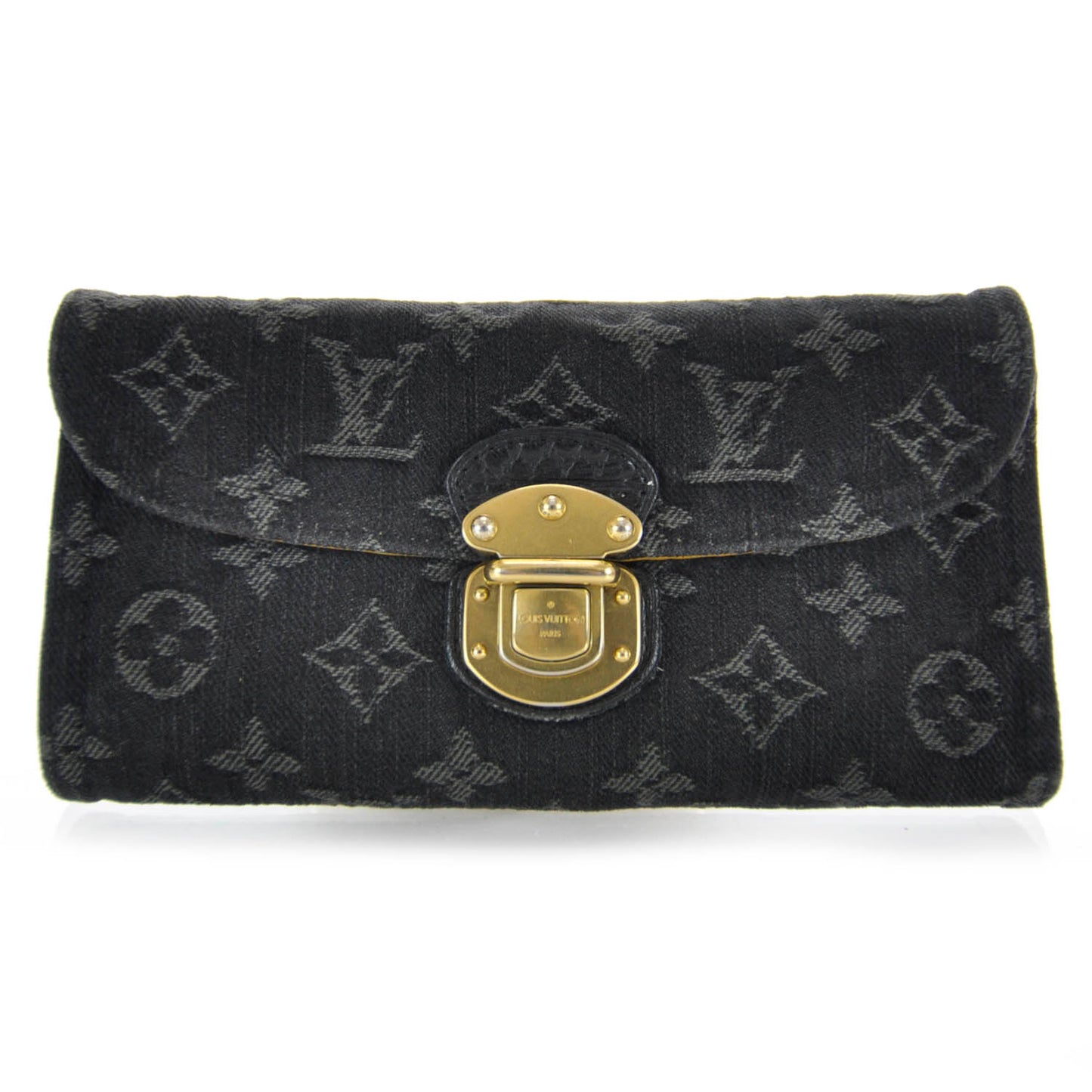 Denim Amelia Wallet Black