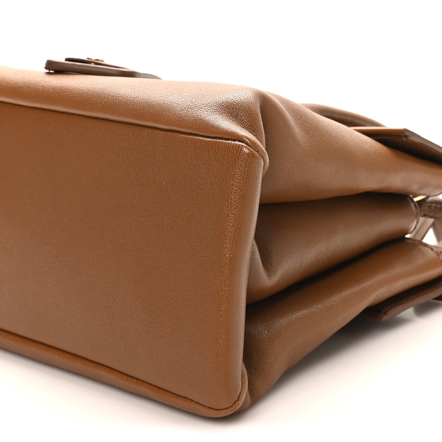 Nappa Solitaire Bag Legno