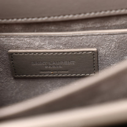 Saint Laurent Calfskin Medium Monogram Sunset Fog 6 of 9