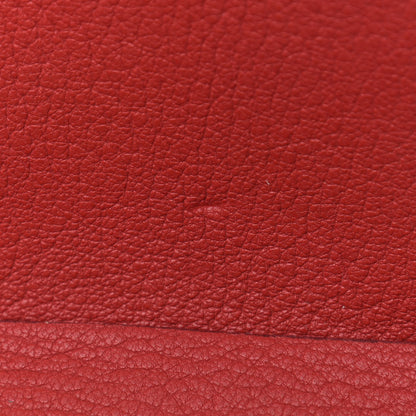 Chloe Grained Lambskin Drew Shoulder Bag Plaid Red 8 of 10