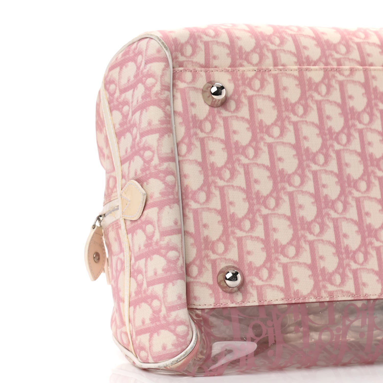 Christian Dior Monogram PVC Bowler Pink 9 of 14