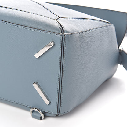 Loewe Calfskin Medium Puzzle Bag Stone Blue 8 of 9