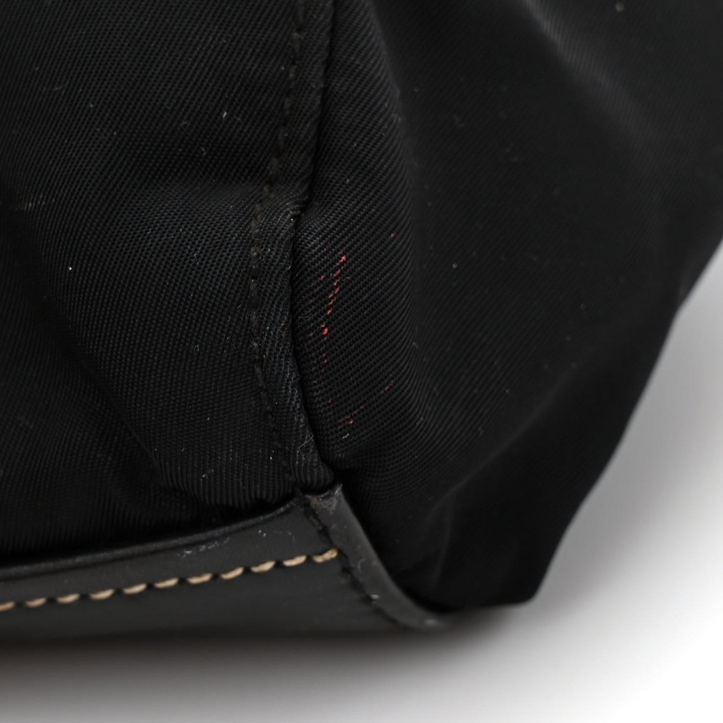 Nylon Royal Calf Easy Foldover Pushlock Satchel Black