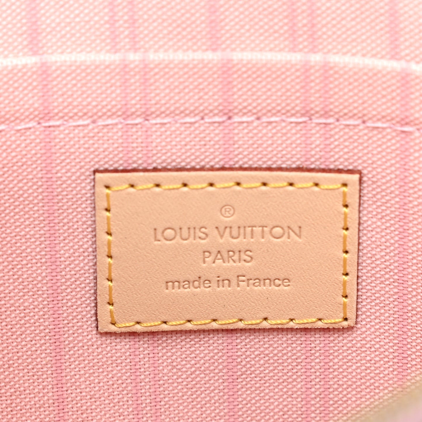 Damier Azur Neverfull MM GM Pochette Rose Ballerine