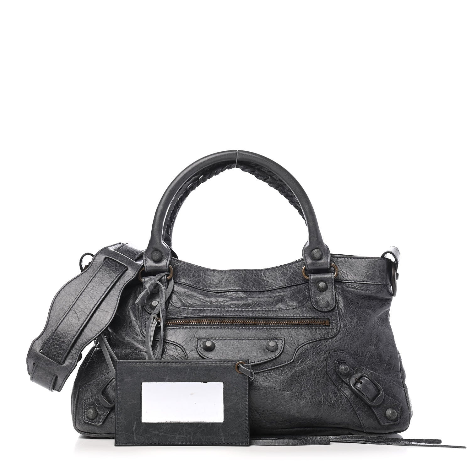 Balenciaga Chevre Classic Hardware First Anthracite 1 of 13