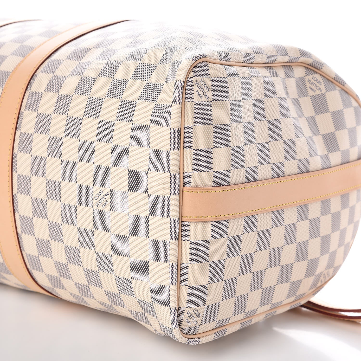 Louis Vuitton Damier Azur Keepall Bandouliere 45 11 of 12