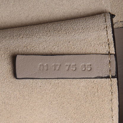 Chloe Suede Calfskin Mini Faye Shoulder Bag Motty Grey 7 of 7