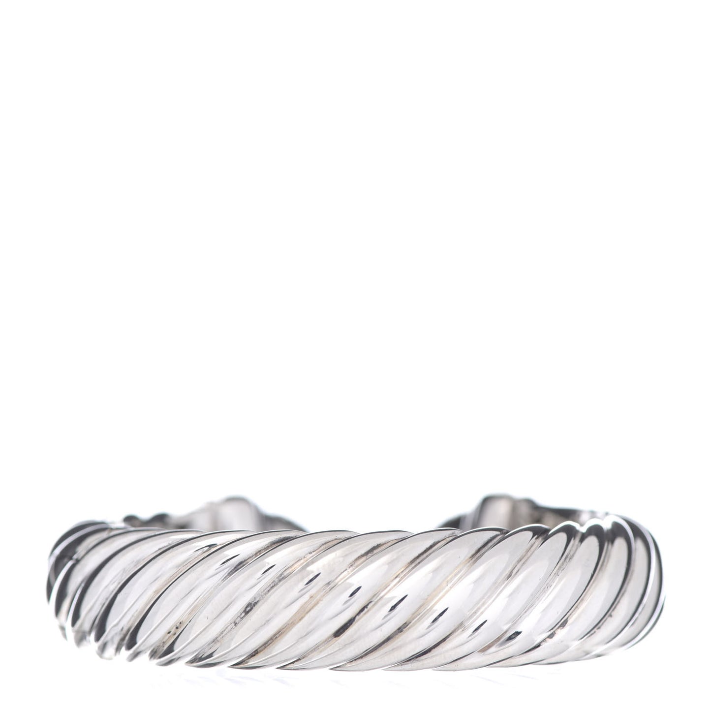Sterling Silver Diamond 15mm Waverly Bracelet