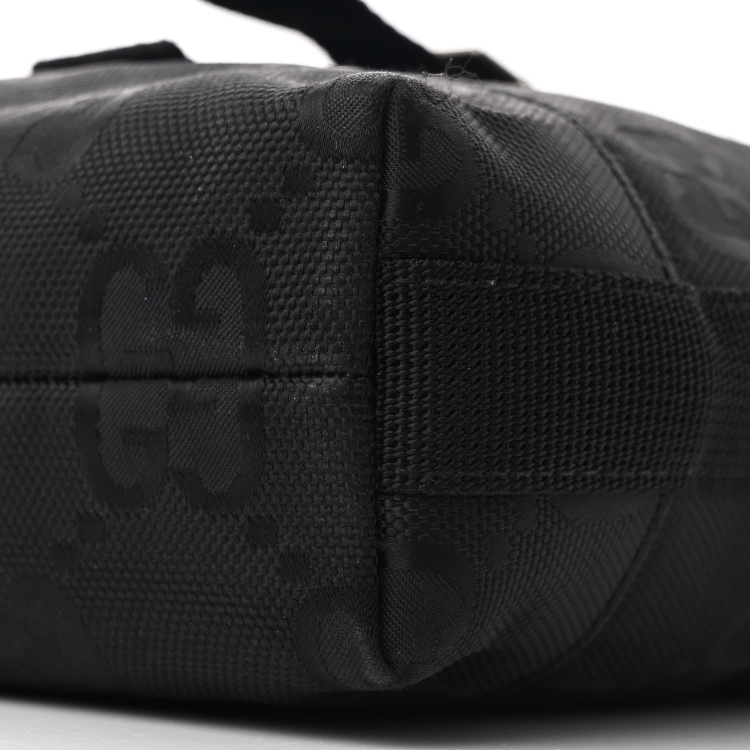 Gucci Econyl Nylon Monogram Off The Grid Messenger Bag Black 10 of 10