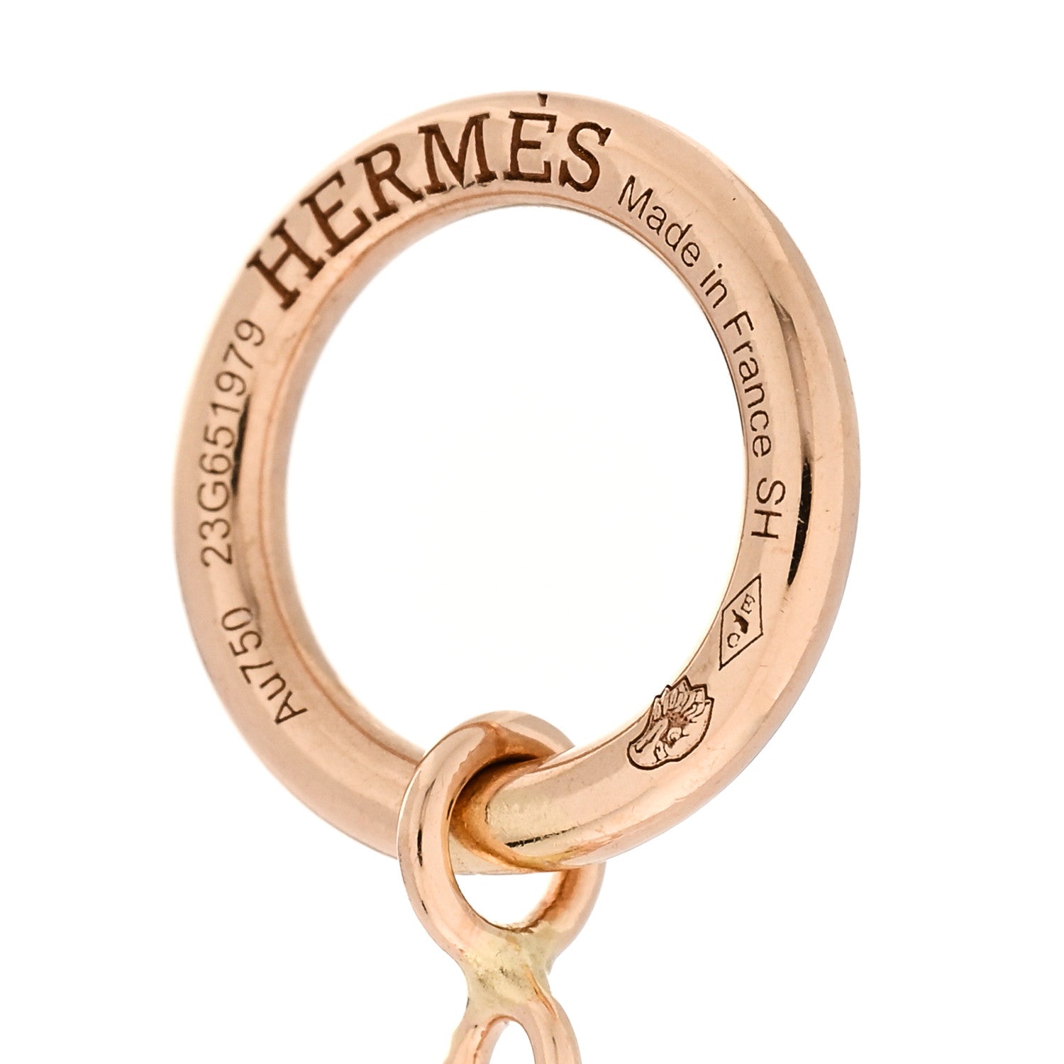 Hermes 18K Rose Gold TPM Farandole Bracelet SH 3 of 3