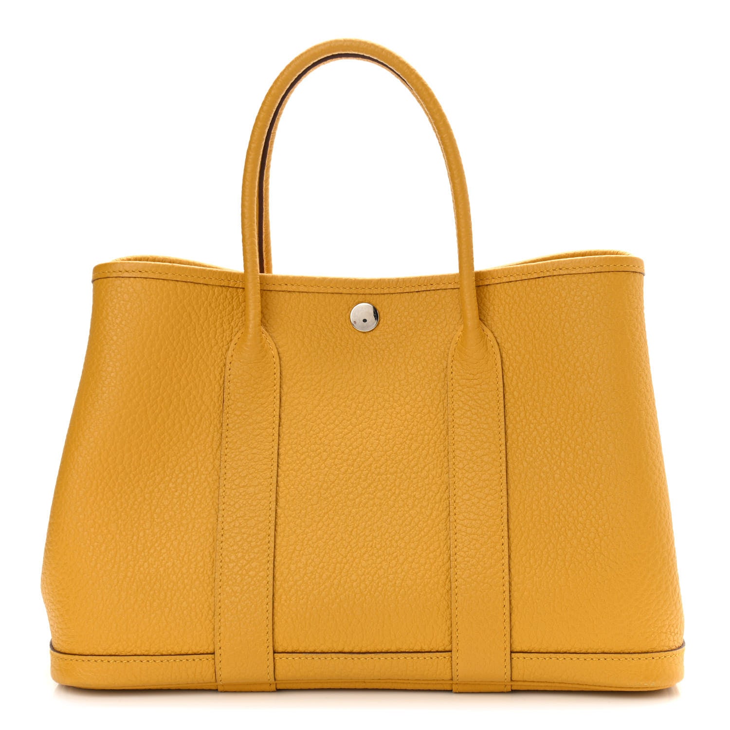 Hermes Vache Country Garden Party 30 TPM Jaune Ambre 1 of 10