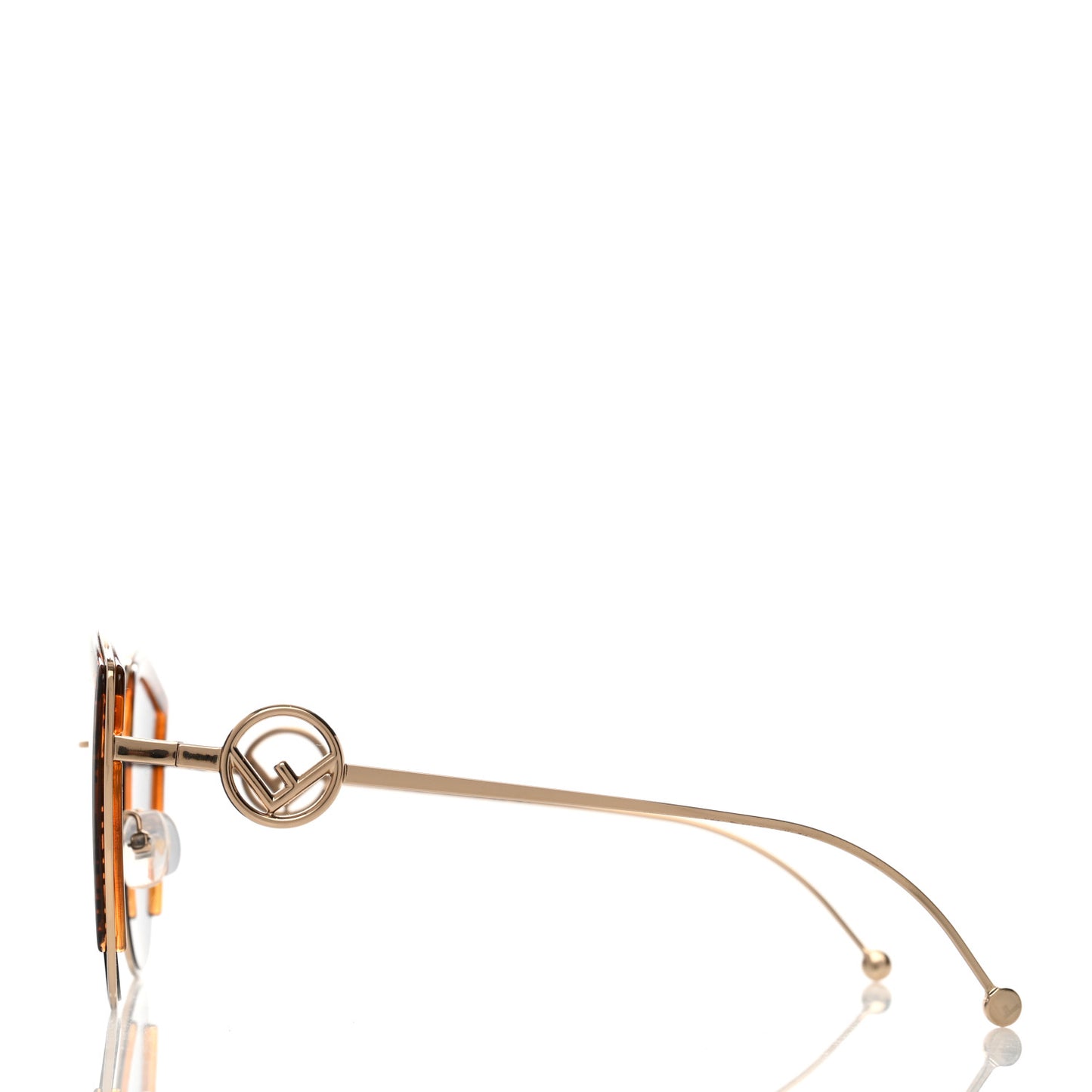Metal Acetate F is Fendi FF Cat Eye Sunglasses FF 0290/S Blue Havana