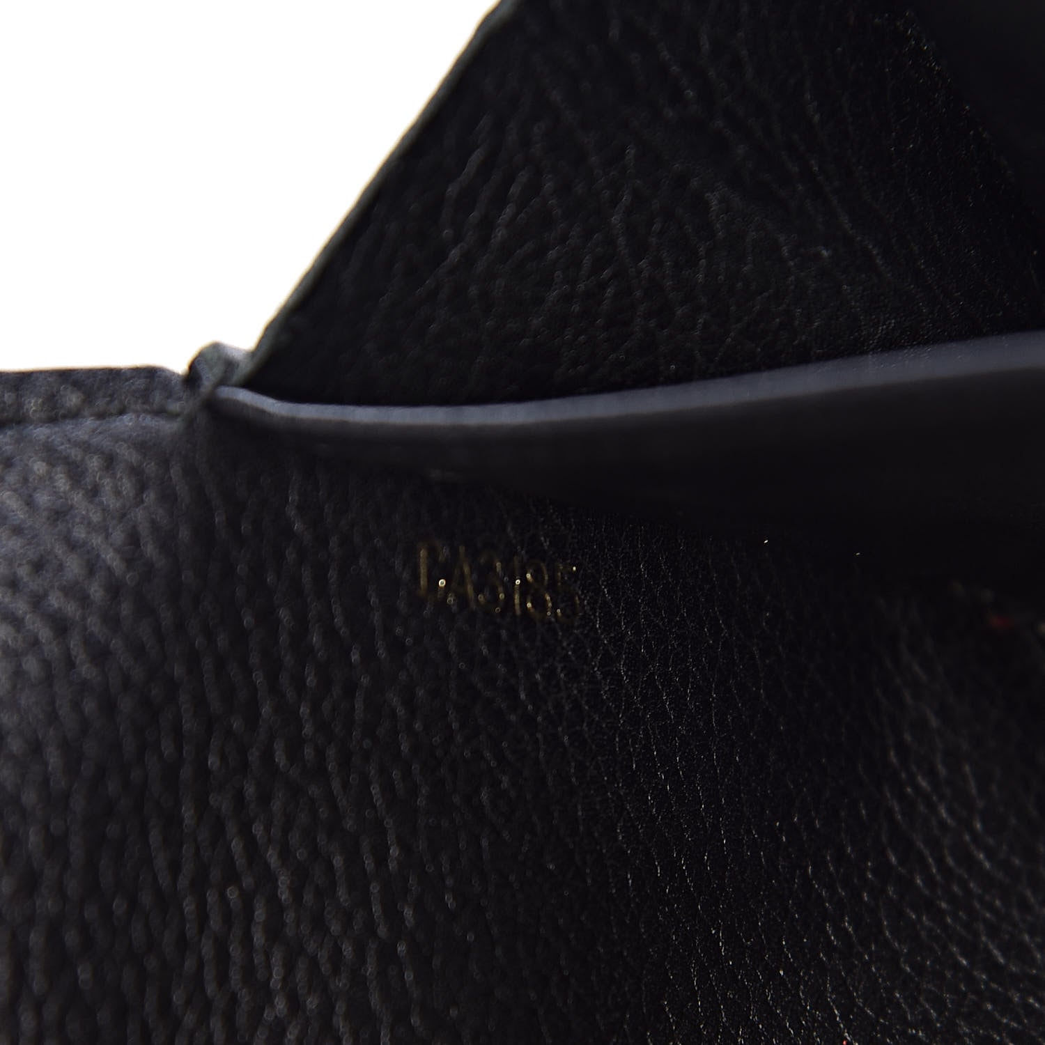 Louis Vuitton Calfskin Lockme Wallet Black 8 of 10
