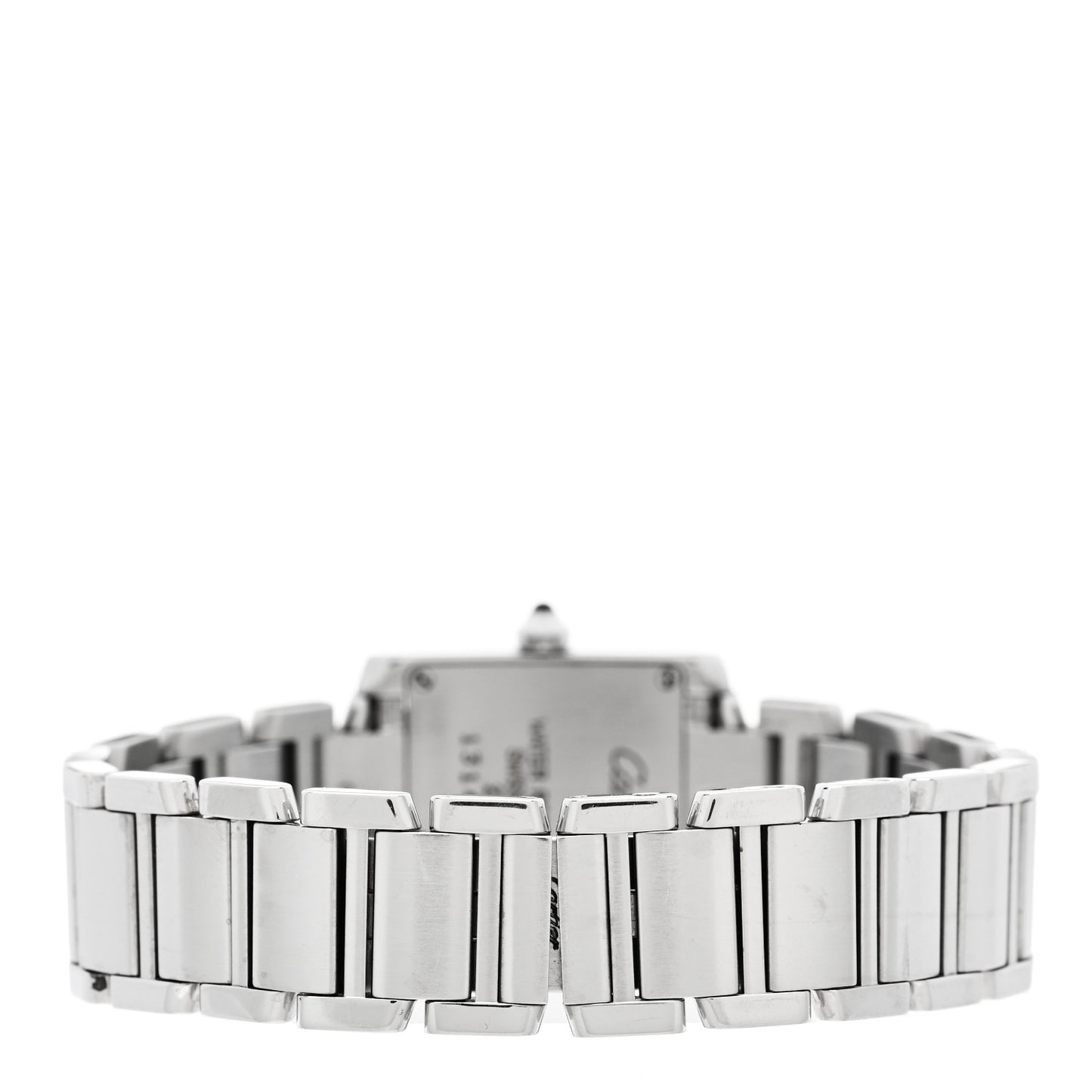 Stainless Steel 20mm Tank Francaise Quartz Watch