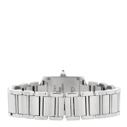 Cartier Stainless Steel 20mm Tank Francaise Quartz Watch 3 of 4