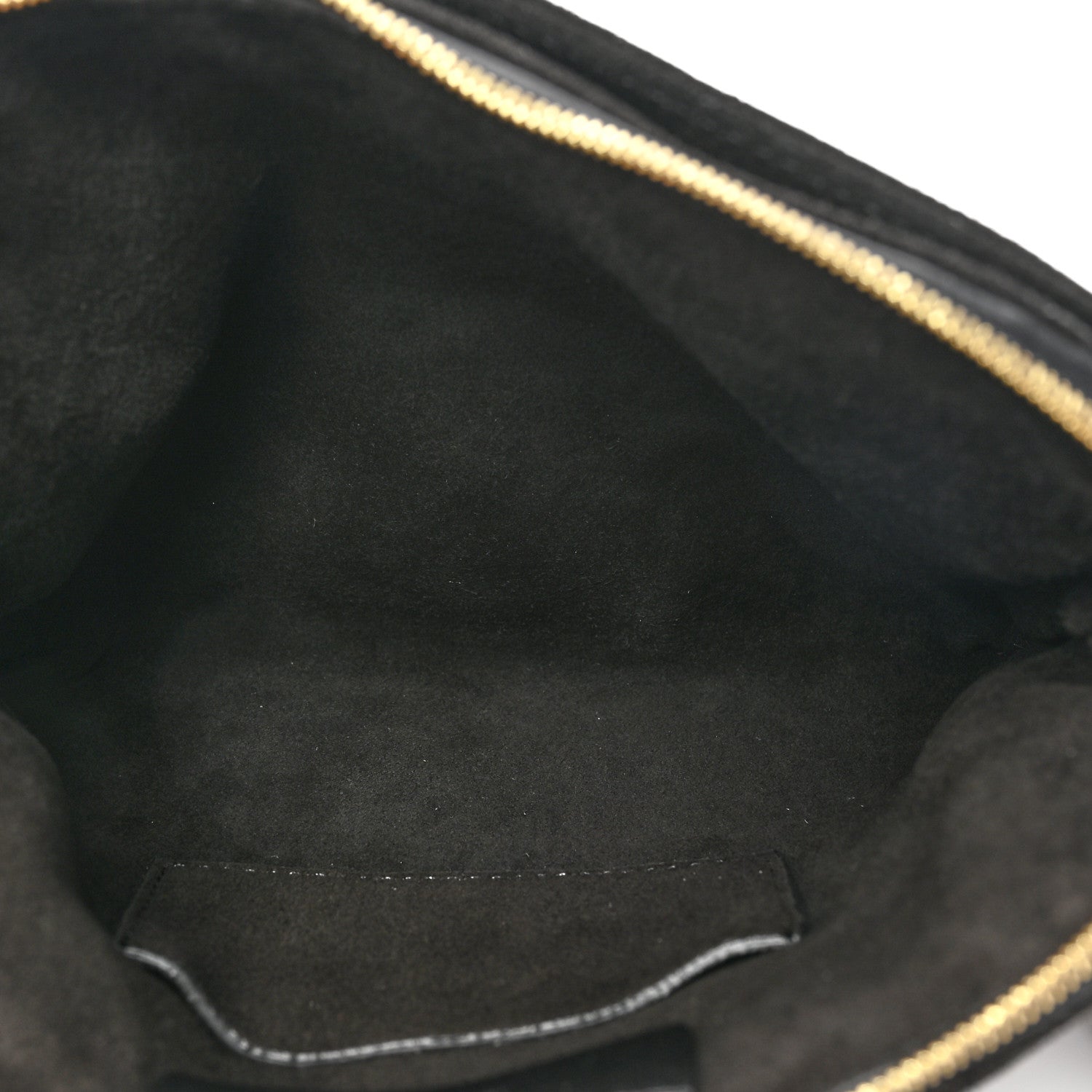 The Row Suede Horsehair Tassel Wristlet Black 5 of 13