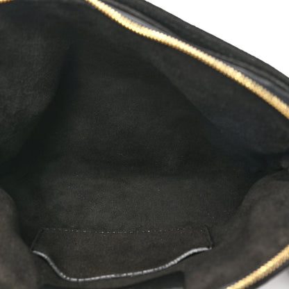 The Row Suede Horsehair Tassel Wristlet Black 5 of 13