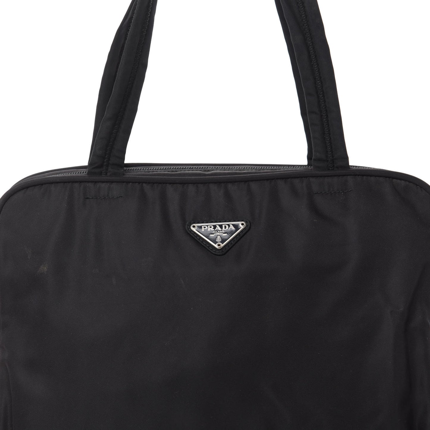 Tessuto Nylon Shoulder Bag Black