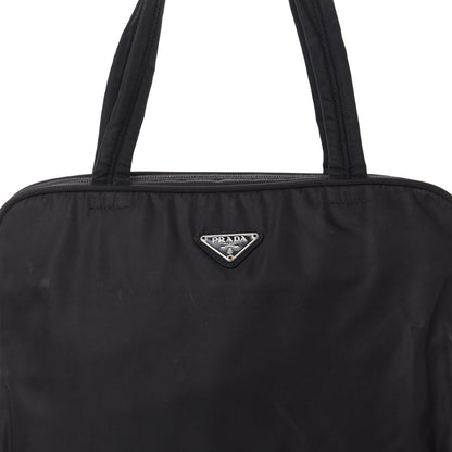 Prada Tessuto Nylon Shoulder Bag Black 10 of 10