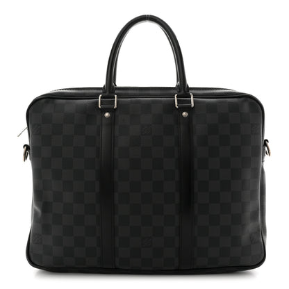Louis Vuitton Damier Graphite Porte Documents Voyage PM 1 of 10