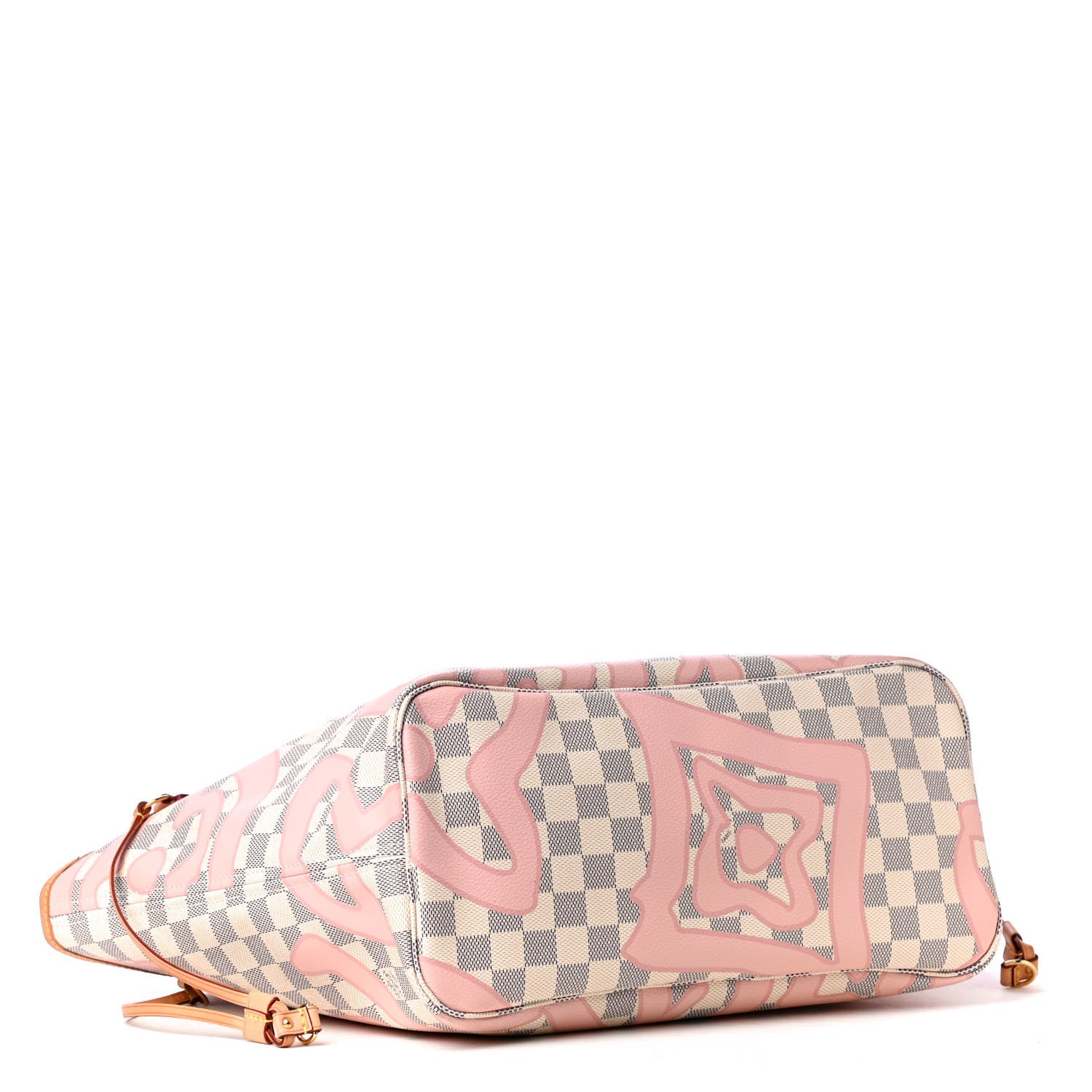 Louis Vuitton Damier Azur Tahitienne Neverfull MM 4 of 5