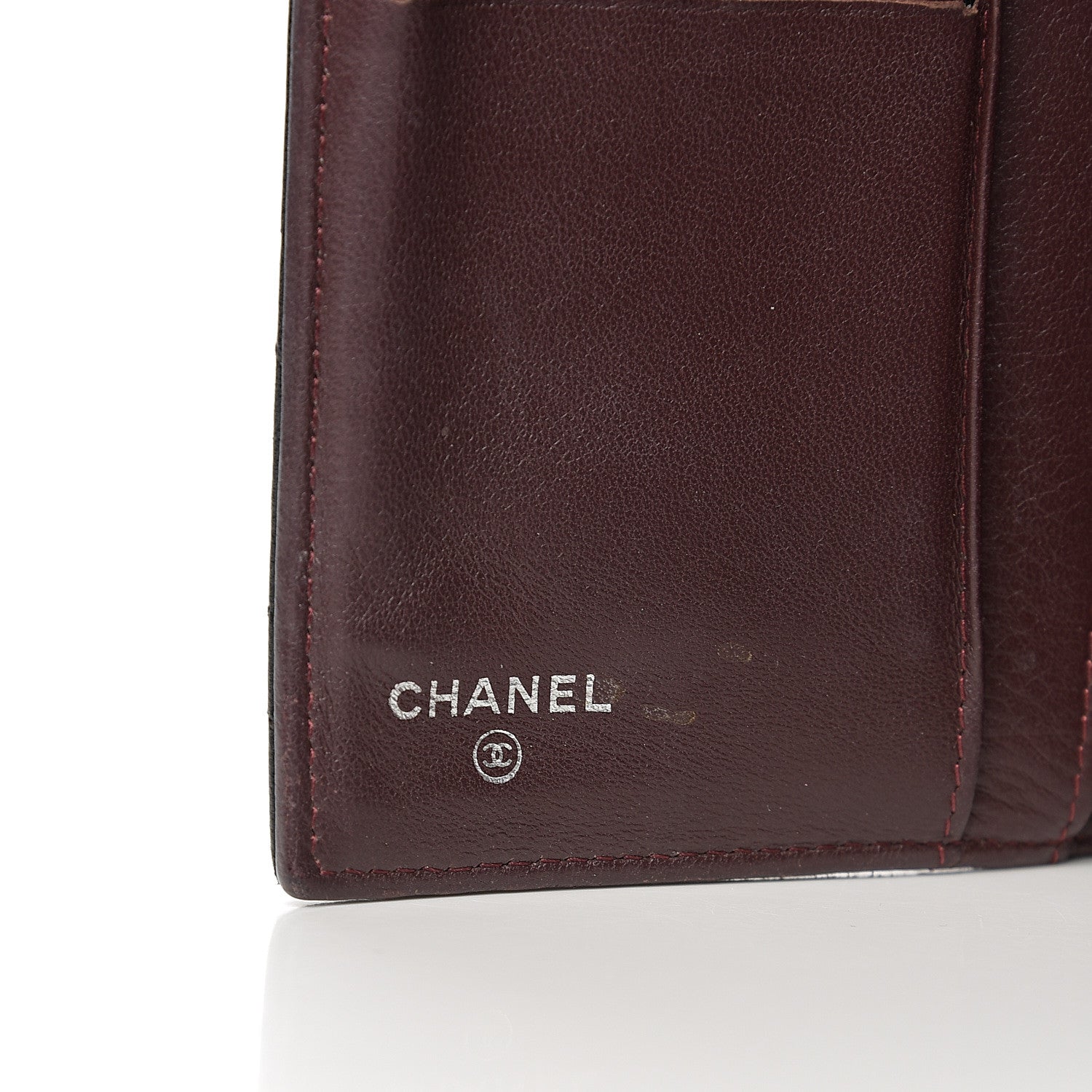 Chanel Lambskin Quilted Large Flap Wallet Black 5 of 14