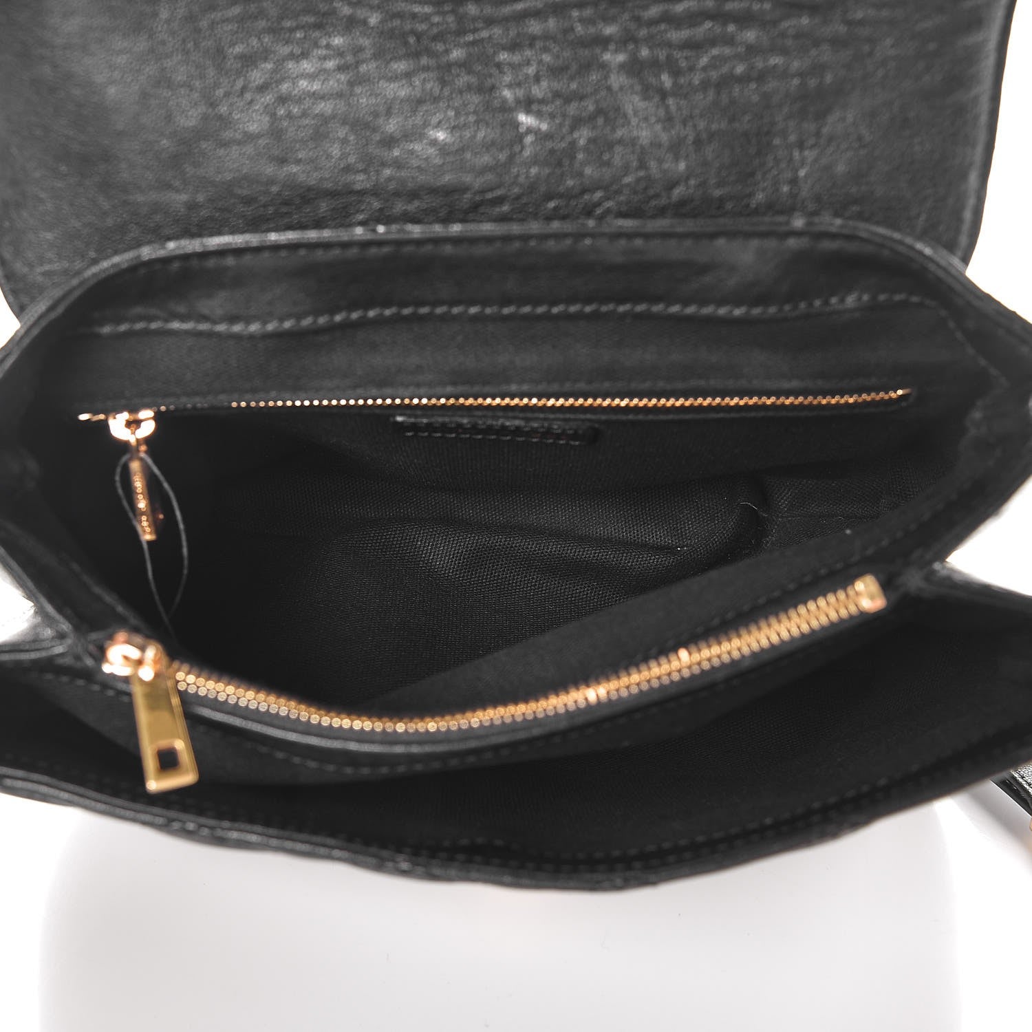 Marc Jacobs Lacquered Lambskin Cooper Black 6 of 17