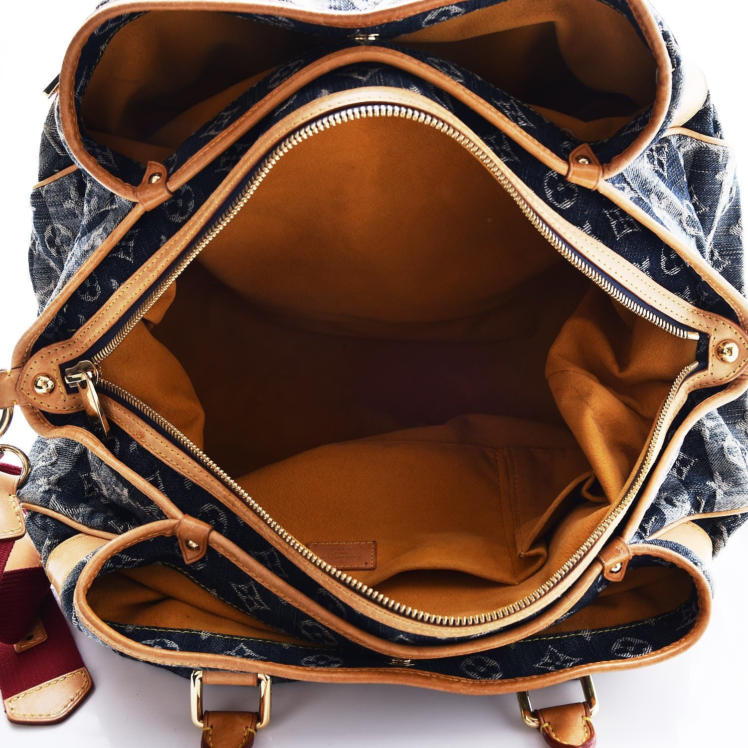 Louis Vuitton Denim Raye Cabas GM 5 of 7