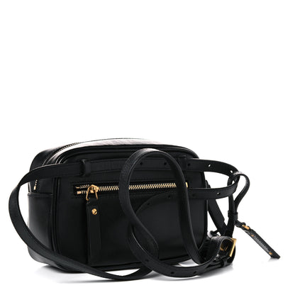 Saint Laurent Calfskin Matelasse Monogram Lou Belt Bag Black 3 of 9