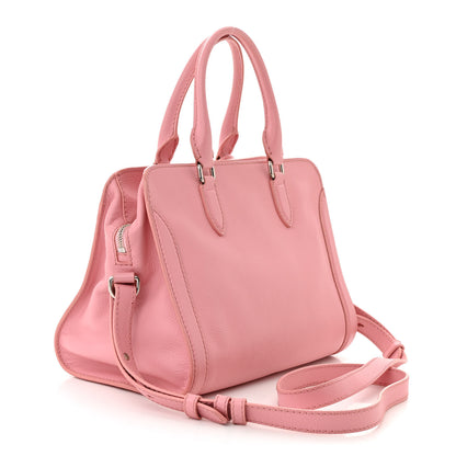 Alexander McQueen Calfskin Small Skull Padlock Zip Around Tote Petal 3 of 11