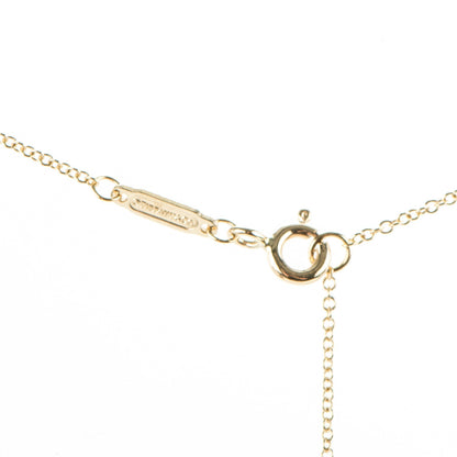 Tiffany 18K Yellow Gold Small T Smile Pendant Necklace 6 of 8