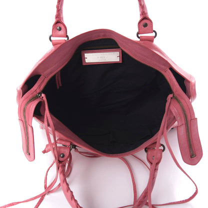 Balenciaga Agneau Classic Hardware City Rose Bombon Raspberry 6 of 13