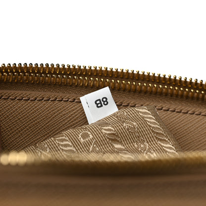 Prada Saffiano Medium Galleria Double Zip Tote Sabbia 8 of 12