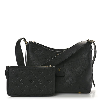 Louis Vuitton Empreinte Carryall PM Black 3 of 10