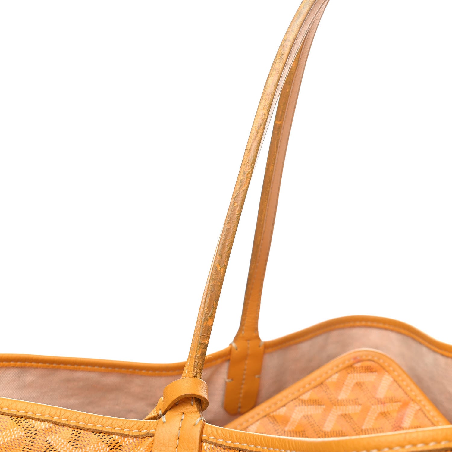 Goyard Goyardine Saint Louis GM Yellow 11 of 12