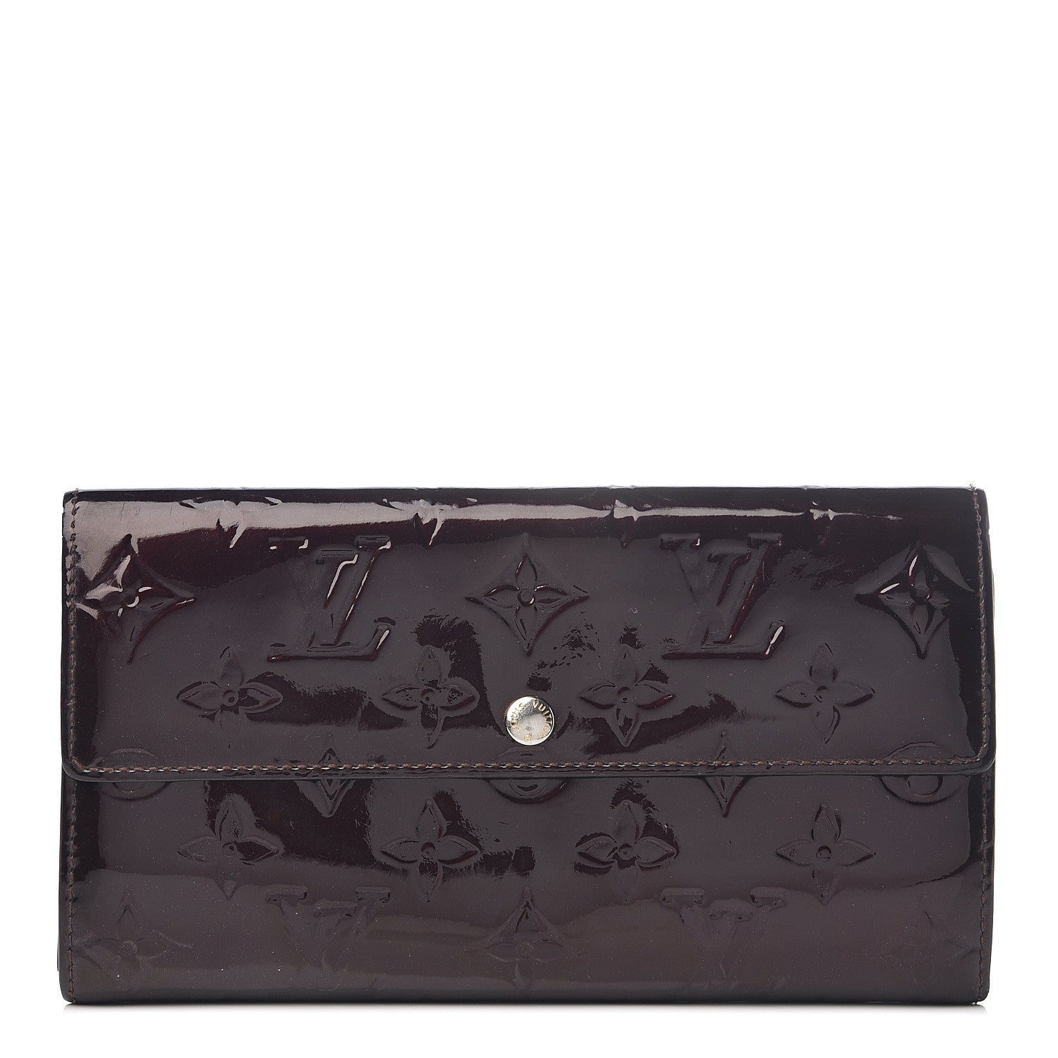Louis Vuitton Vernis Sarah Wallet Amarante 1 of 6