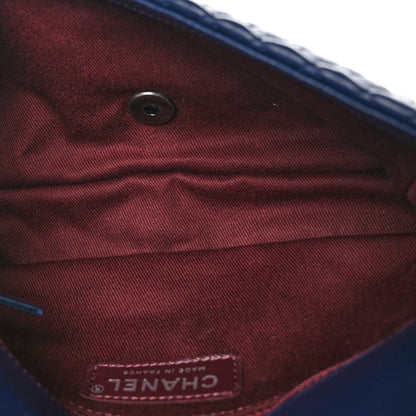 Chanel Calfskin Micro Quilted Small Flap Navy 5 of 11