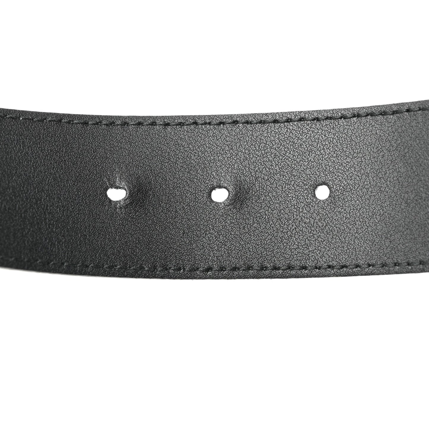 Calfskin Crystal Double G 40mm Belt 100 40 Black Multicolor