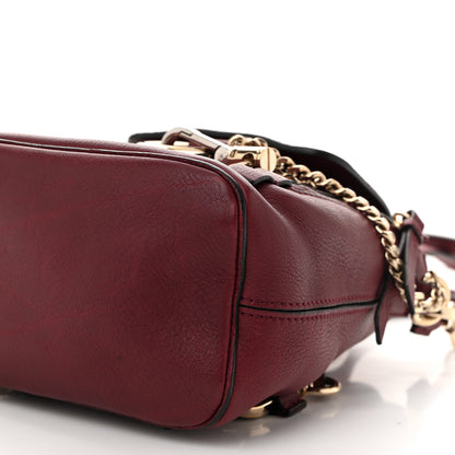 Chloe Suede Calfskin Mini Faye Backpack Earthy Red 10 of 11