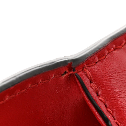 Gucci Guccissima Small Padlock Shoulder Bag Hibiscus Red 15 of 15