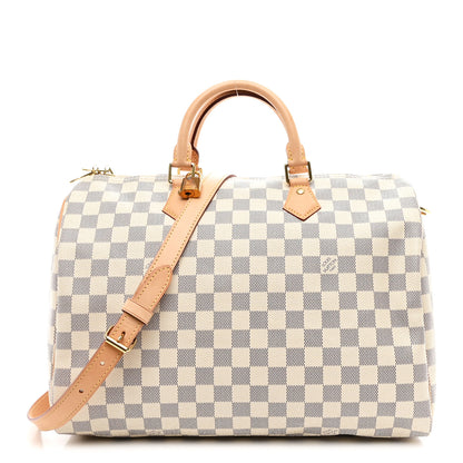 Louis Vuitton Damier Azur Speedy Bandouliere 35 1 of 11