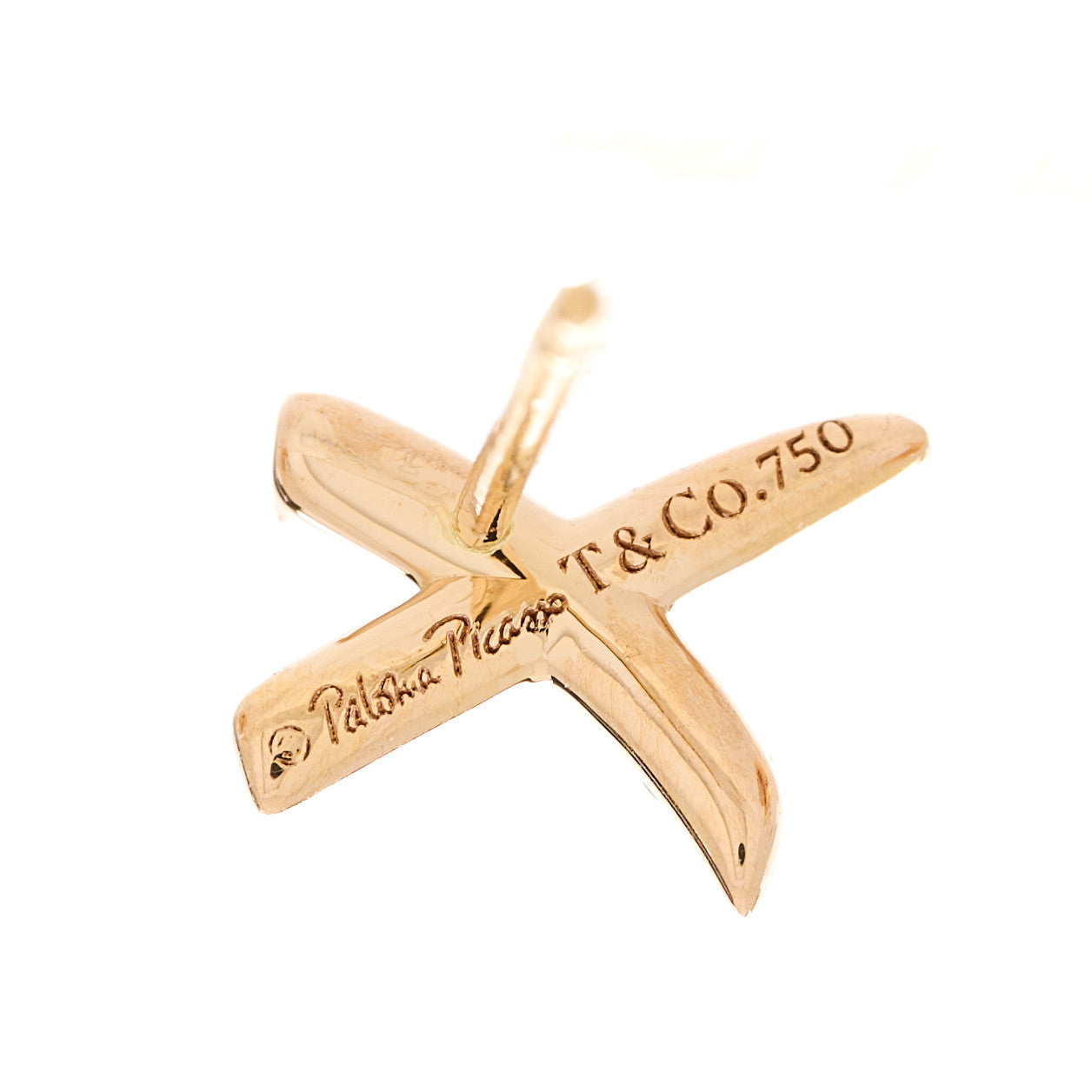 18K Rose Gold Diamond Paloma Picasso X Graffiti Earrings